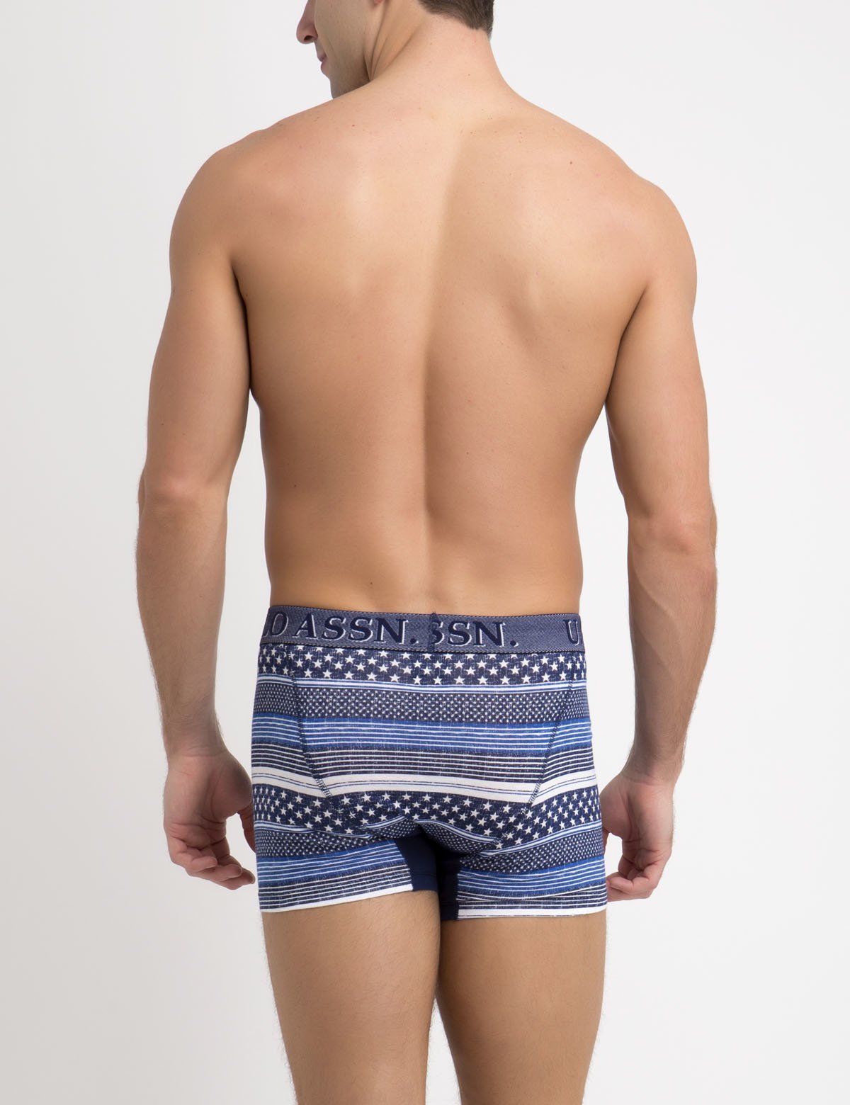 Men's Cotton Boxer Briefs with Buttonless Fly | Full Coverage Underwear
