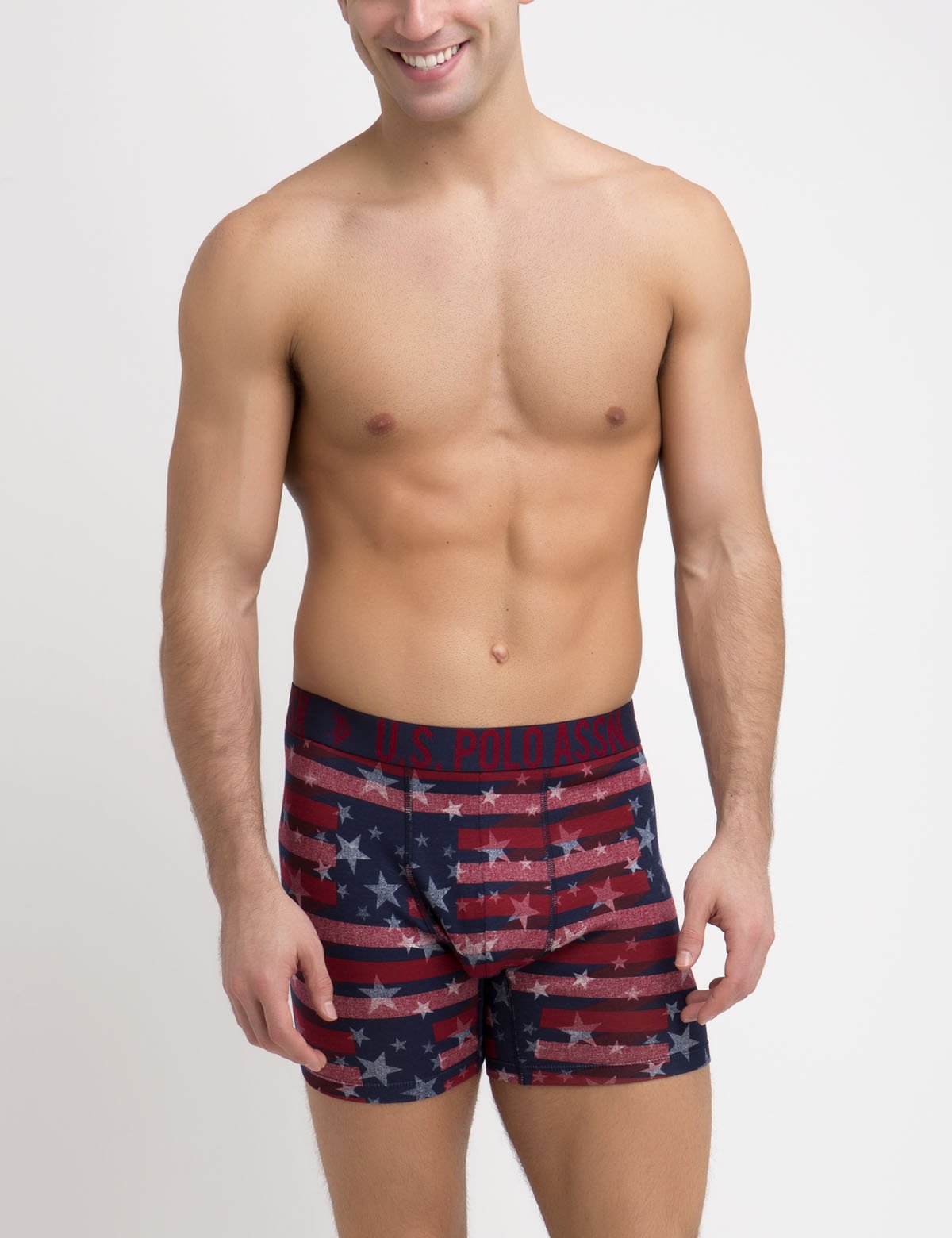 Men's Cotton Boxer Briefs with Buttonless Fly | Full Coverage Underwear