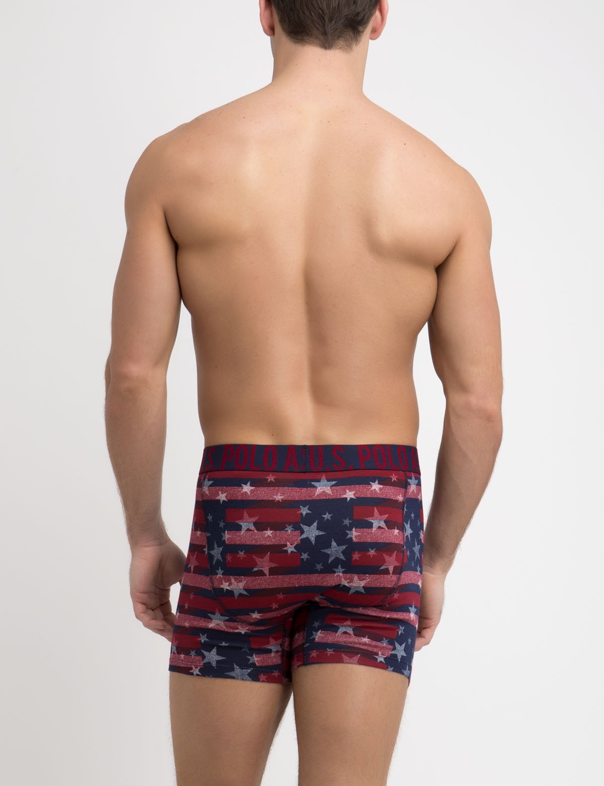 Men's Cotton Boxer Briefs with Buttonless Fly | Full Coverage Underwear