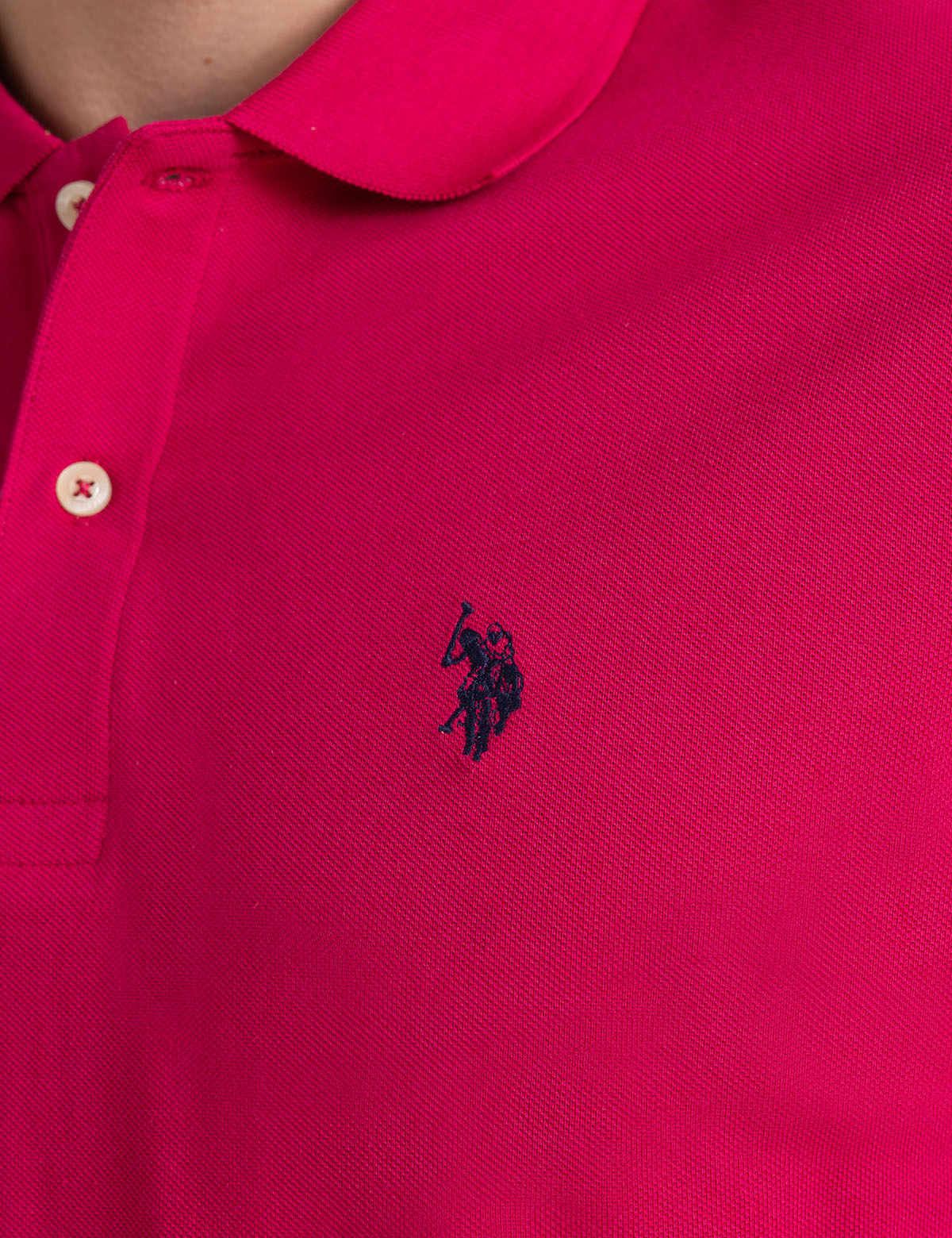 Men's Solid Pique Polo Shirt with Small Logo | Casual Wear