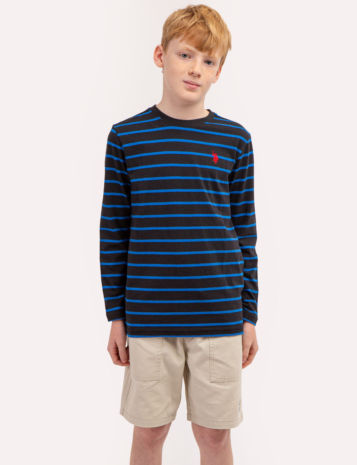 Boys Striped Long Sleeve T-Shirt | Casual Comfort Fit