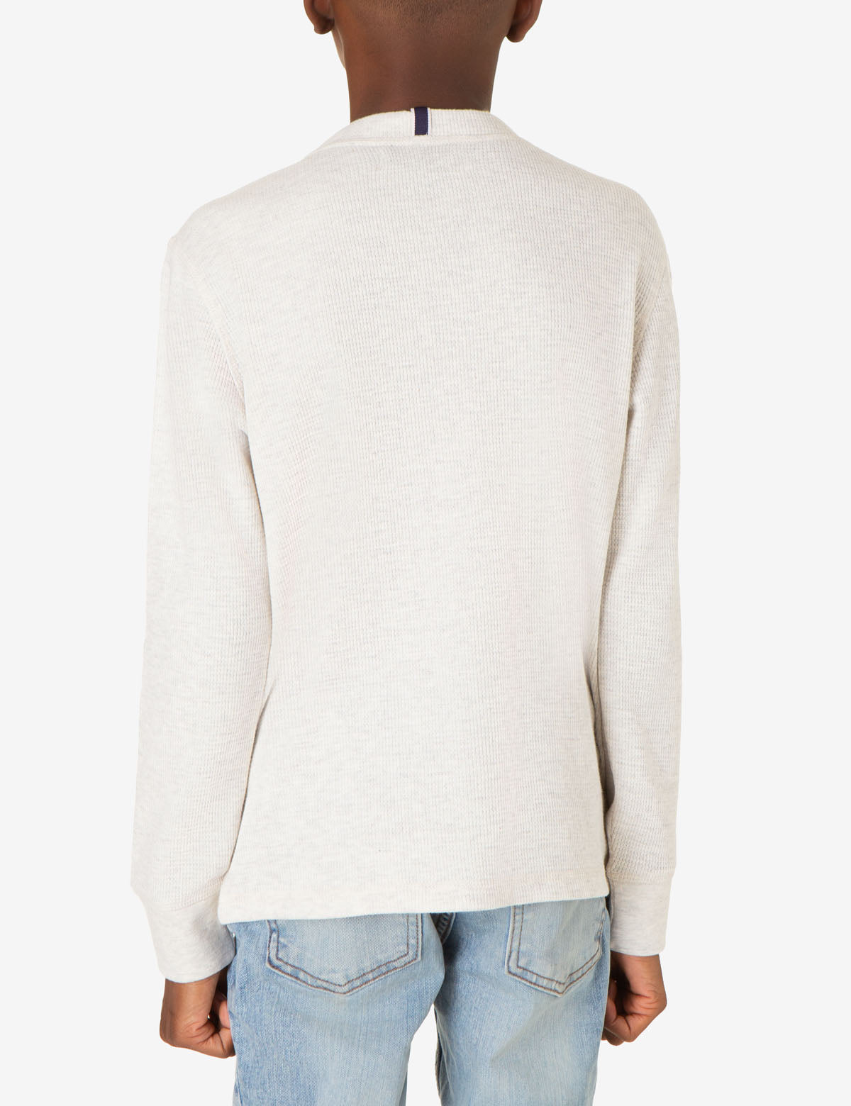 Boys Thermal Henley Long Sleeve Shirt for Winter | Cozy Comfort