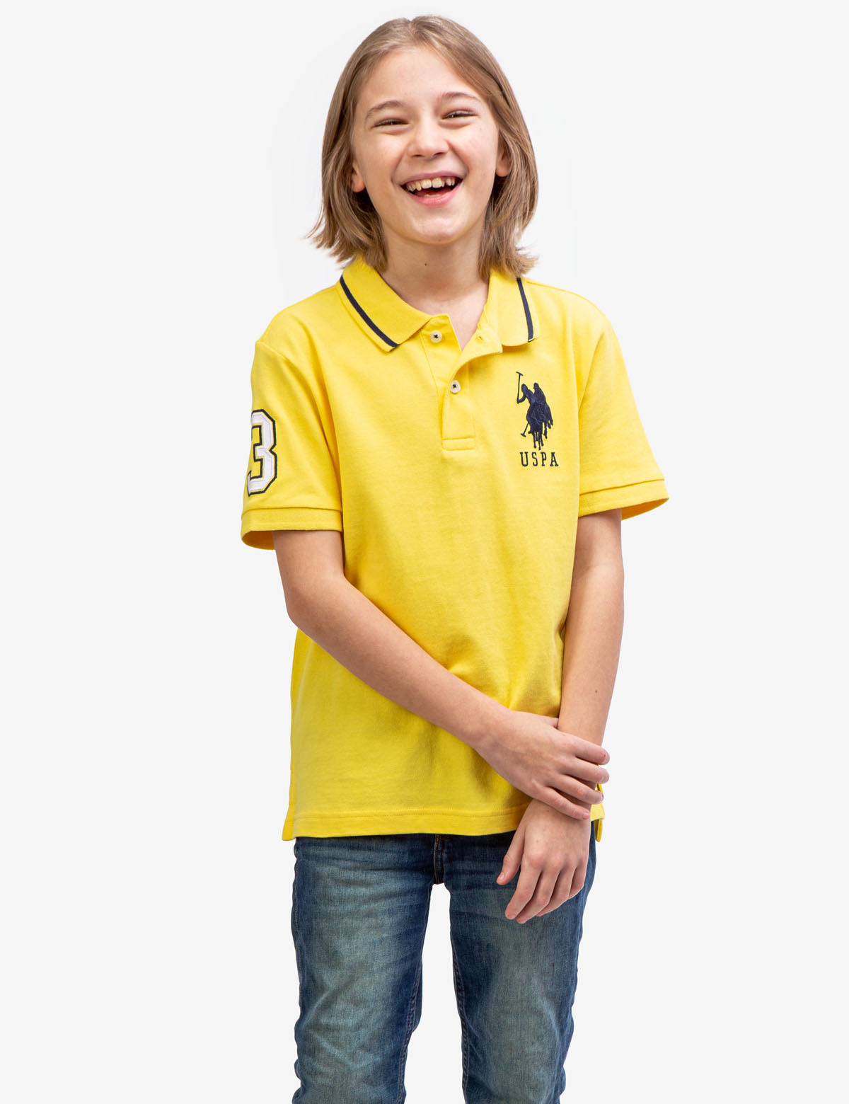 Boys Pique Polo Shirt | Breathable & Comfortable