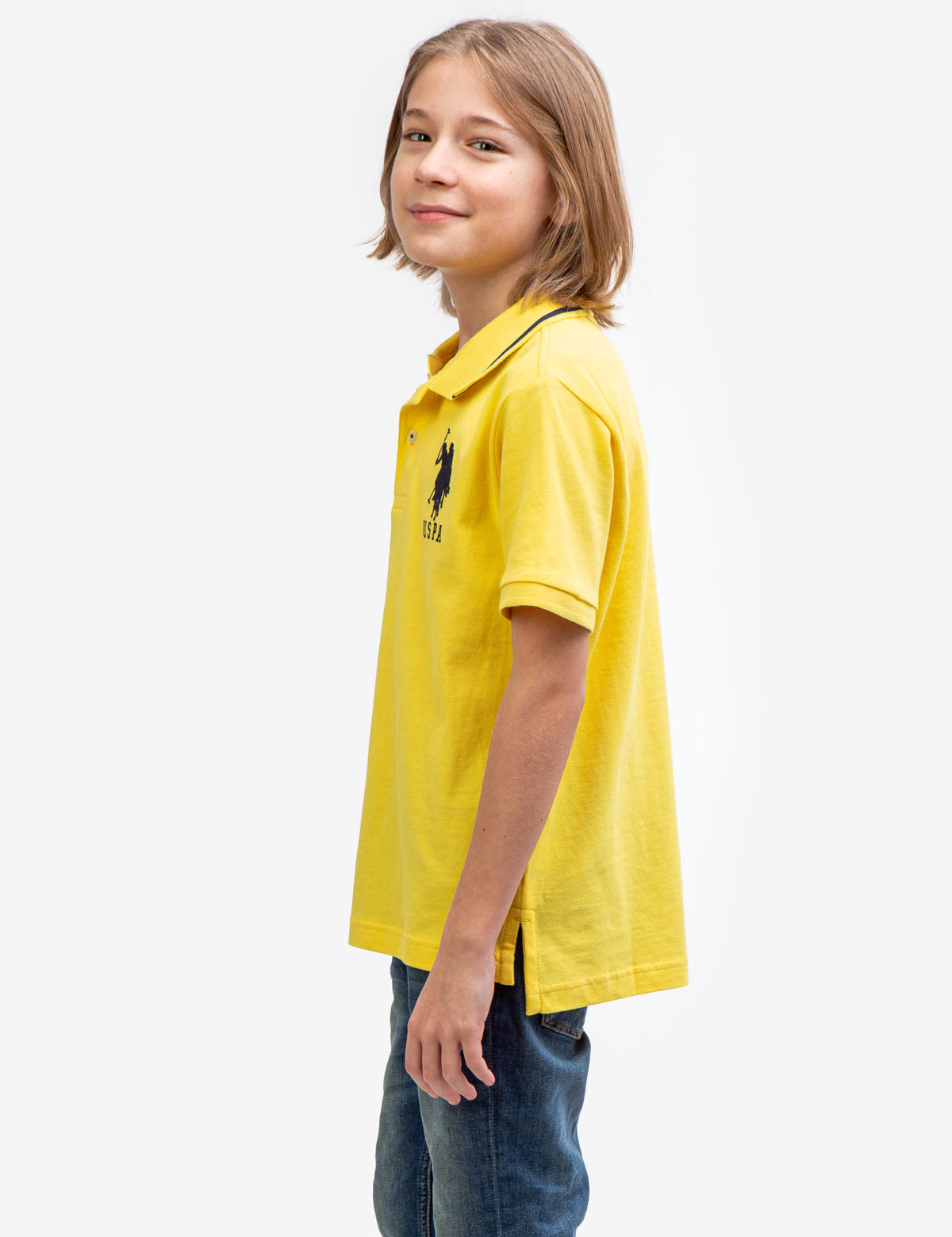 Boys Pique Polo Shirt | Breathable & Comfortable
