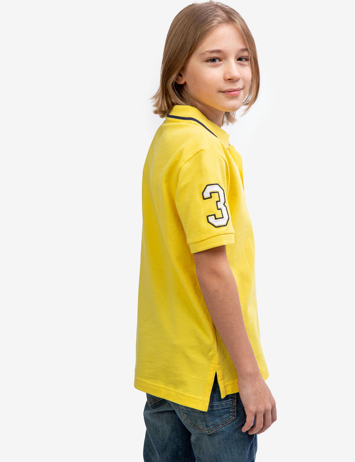 Boys Pique Polo Shirt | Breathable & Comfortable