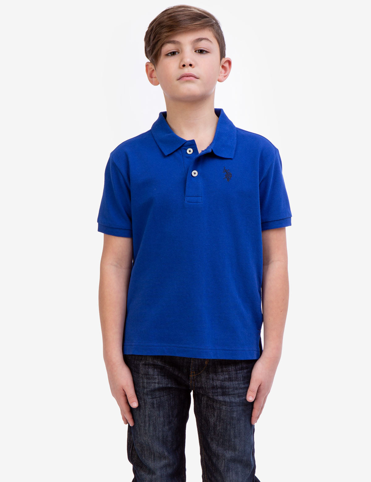 Boys Pique Polo Shirt | Breathable & Comfortable