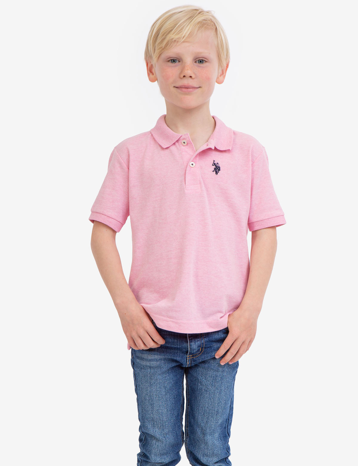 Boys Pique Polo Shirt | Breathable & Comfortable
