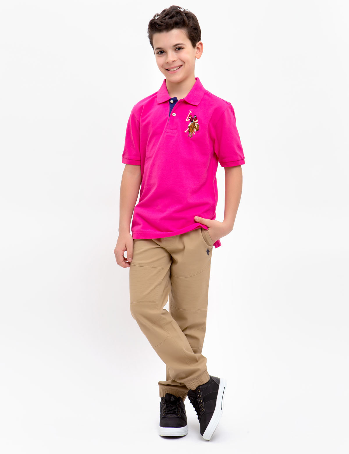 Boys Polo Shirt - Breathable Cotton & Comfort Fit | Casual Style