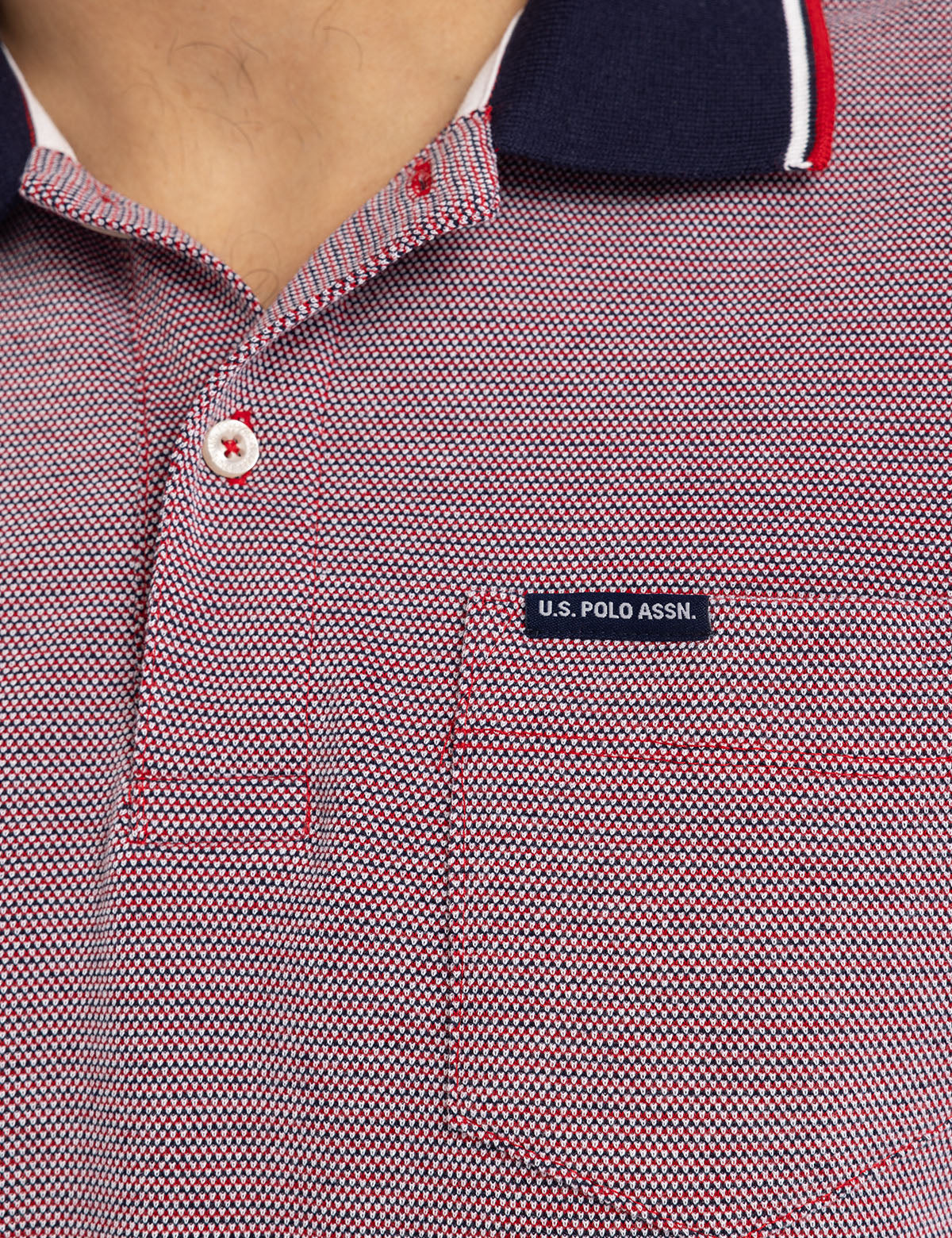 Birdseye Jacquard Pique Polo Shirt for Men | Premium Cotton