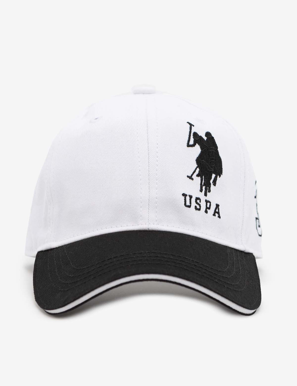 Boys Twill Colorblock Hat with Big Side Logo | Casual Baseball Cap