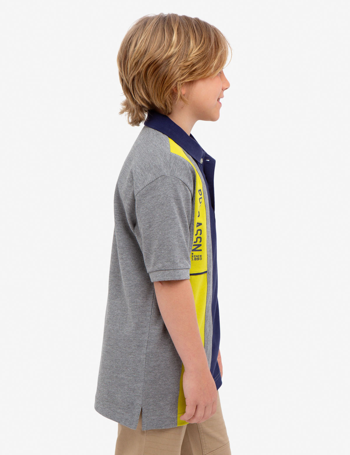 Boys' Cotton Polo Shirt with Embroidered Logo | U.S. Polo Assn.