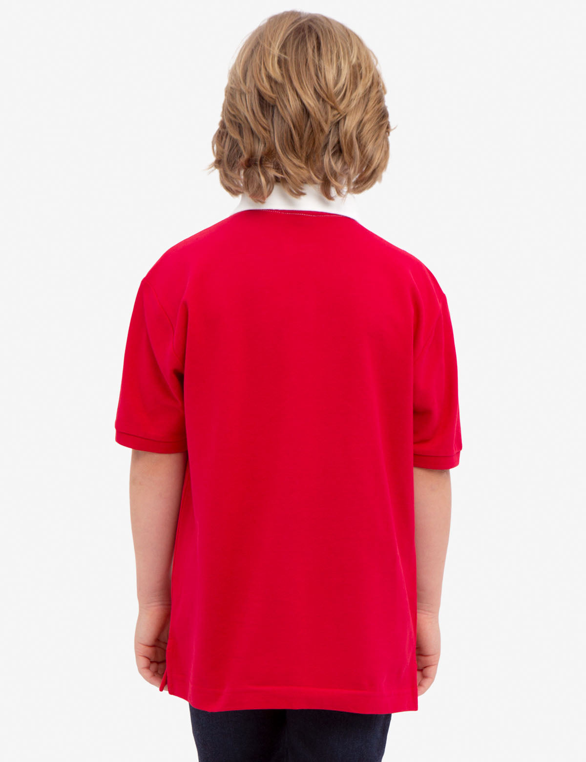 Boys' Cotton Polo Shirt with Embroidered Logo | U.S. Polo Assn.