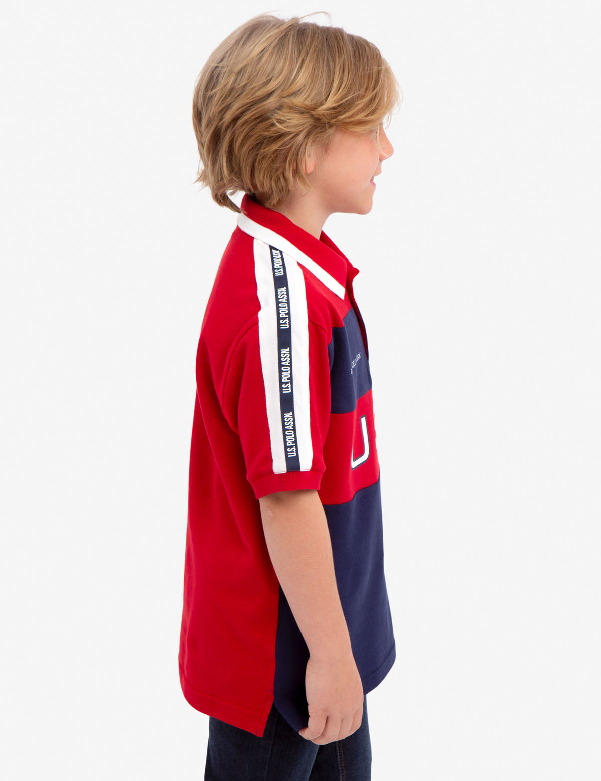 Boys' Colorblock Polo Shirt with Embroidered Logo | U.S. Polo Assn.