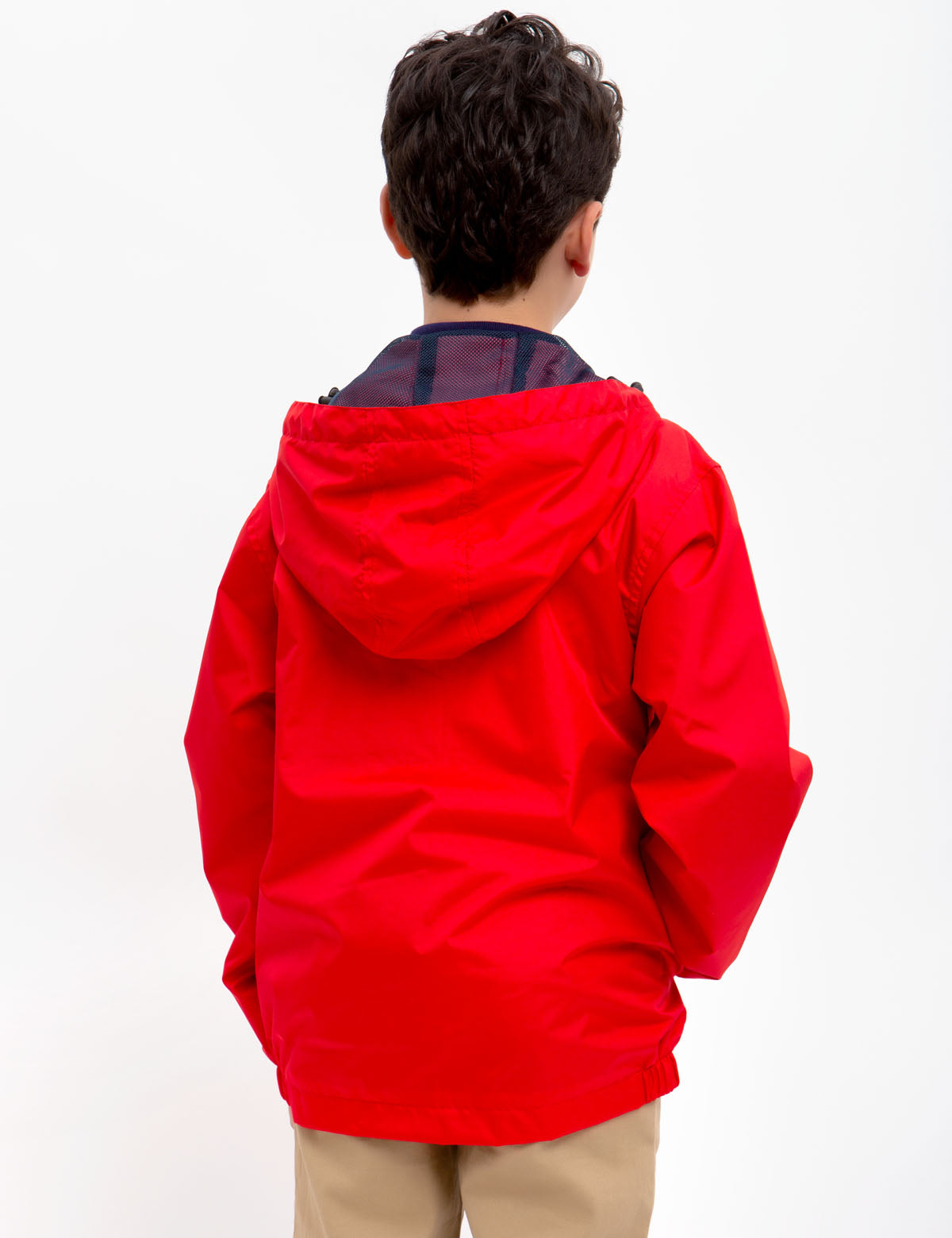 Boys Windbreaker Jacket with Hood & Full Zipper | Waterproof Polyester