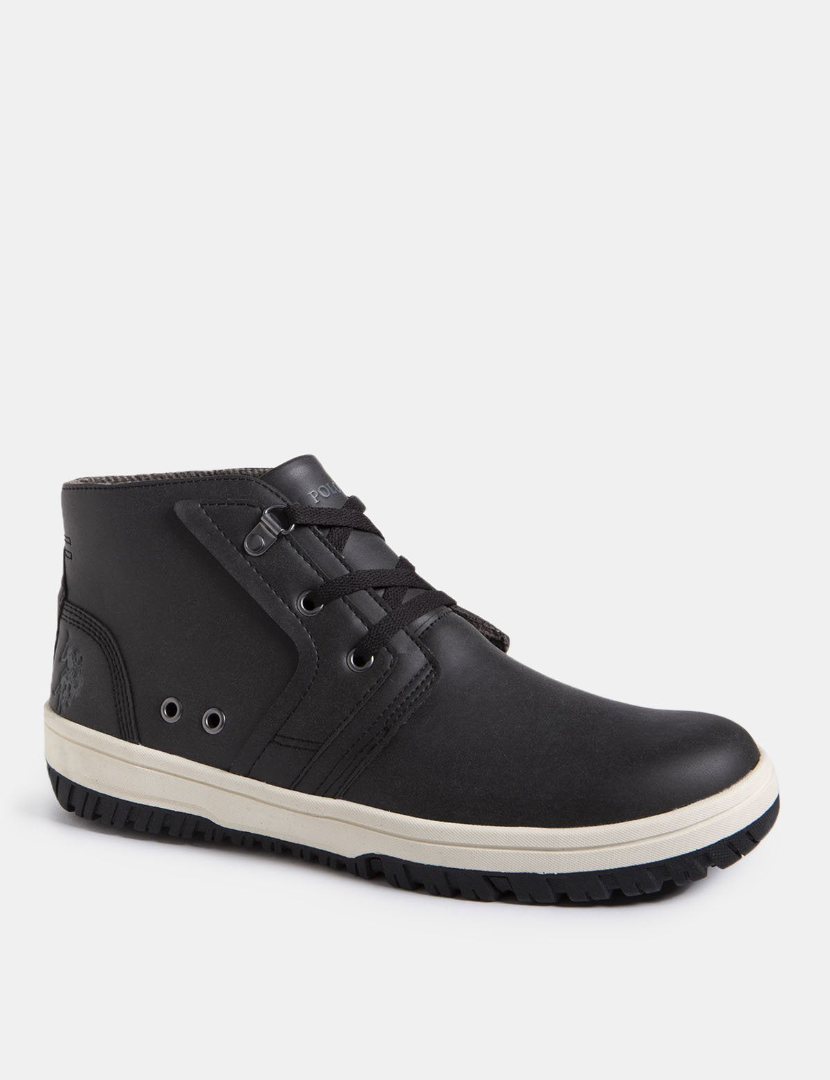 Vegan Leather Lace-Up Boots with Cushioned Insole | Bruno
