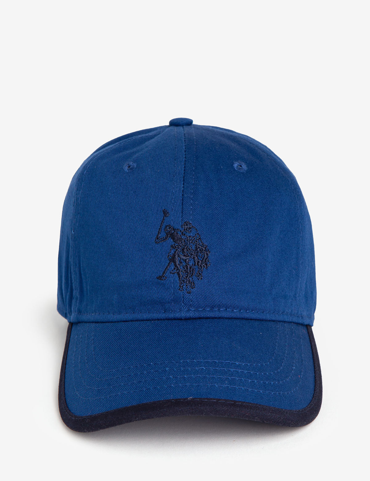 Brushed Baseball Cap with Inset Brim | Classic Style Hat