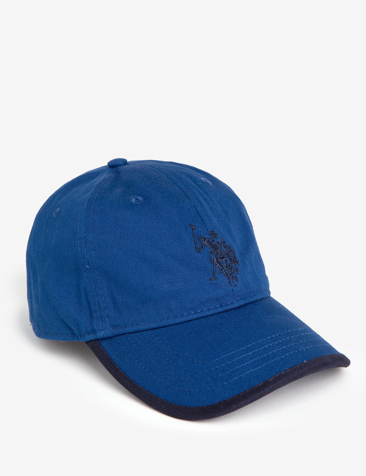 Brushed Baseball Cap with Inset Brim | Classic Style Hat