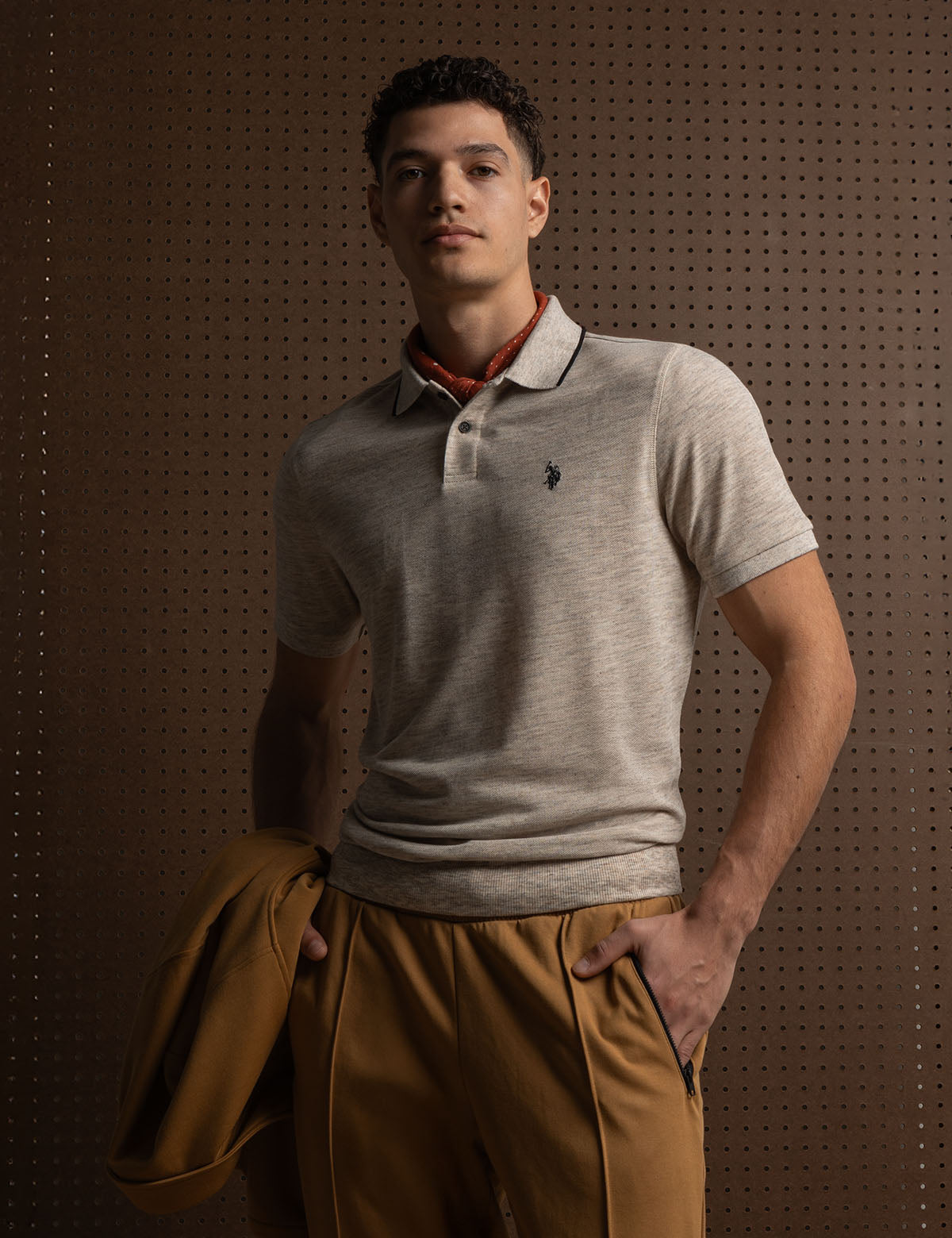 Recycled Polyester Pique Polo Shirt | White Label