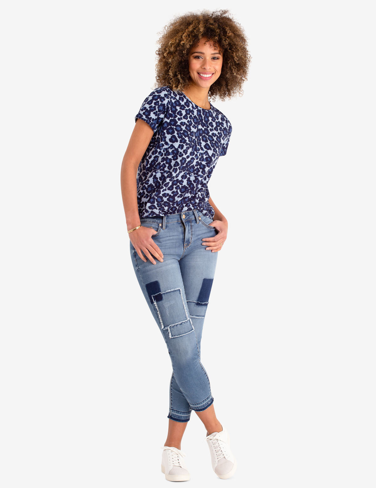 Cheetah Print Cotton T-Shirt | U.S. Polo Assn.