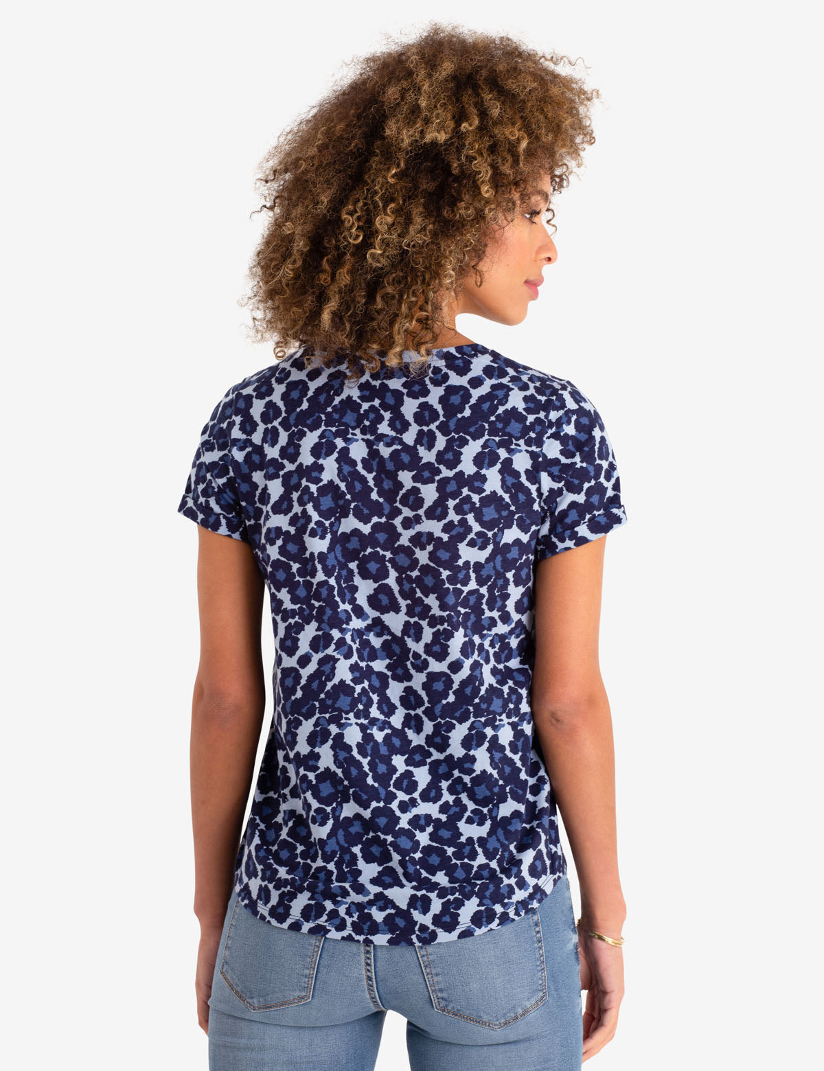 Cheetah Print Cotton T-Shirt | U.S. Polo Assn.
