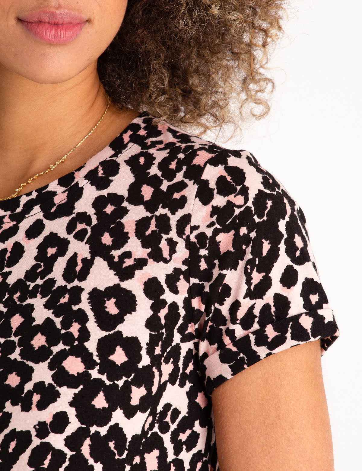 Cheetah Print Cotton T-Shirt | U.S. Polo Assn.