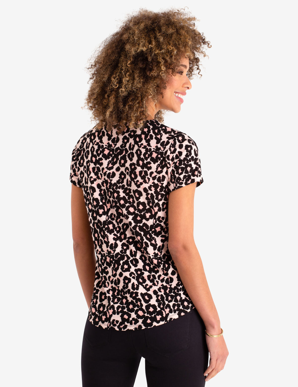 Cheetah Print Cotton T-Shirt | U.S. Polo Assn.