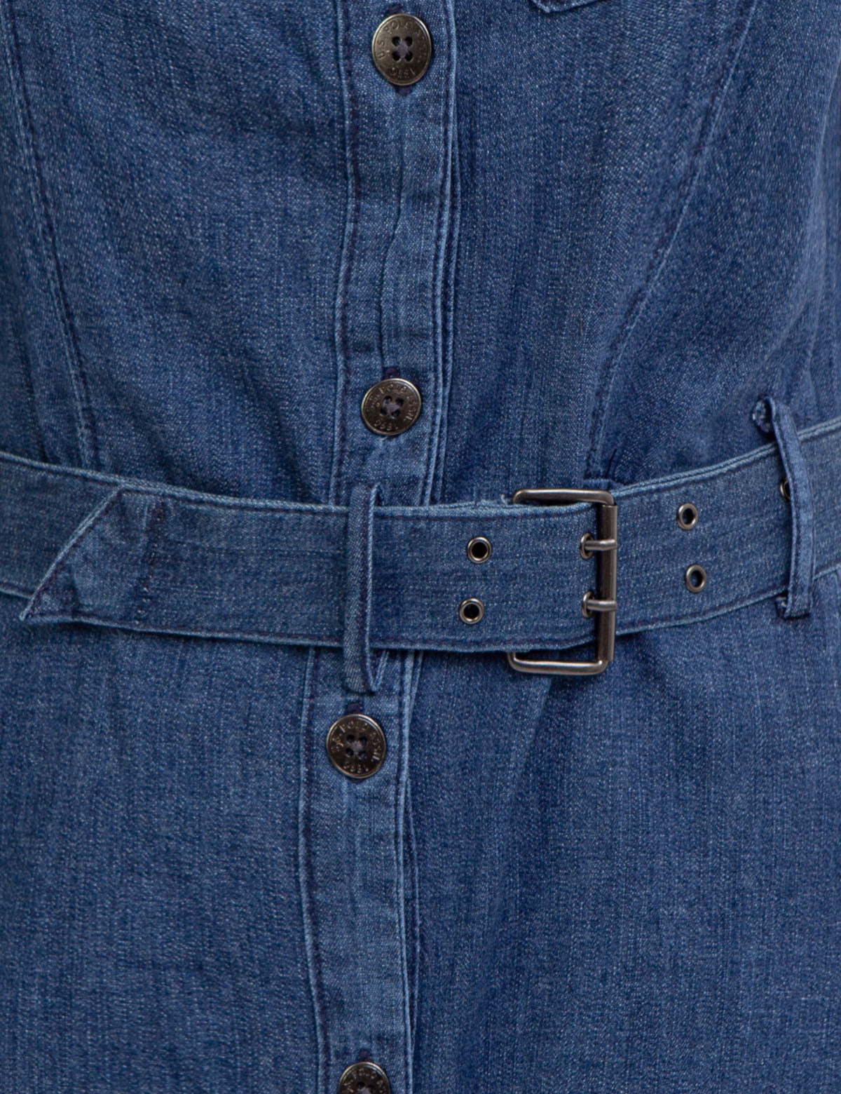 Belted Shirt Dress with Chest Pocket | Woven Style