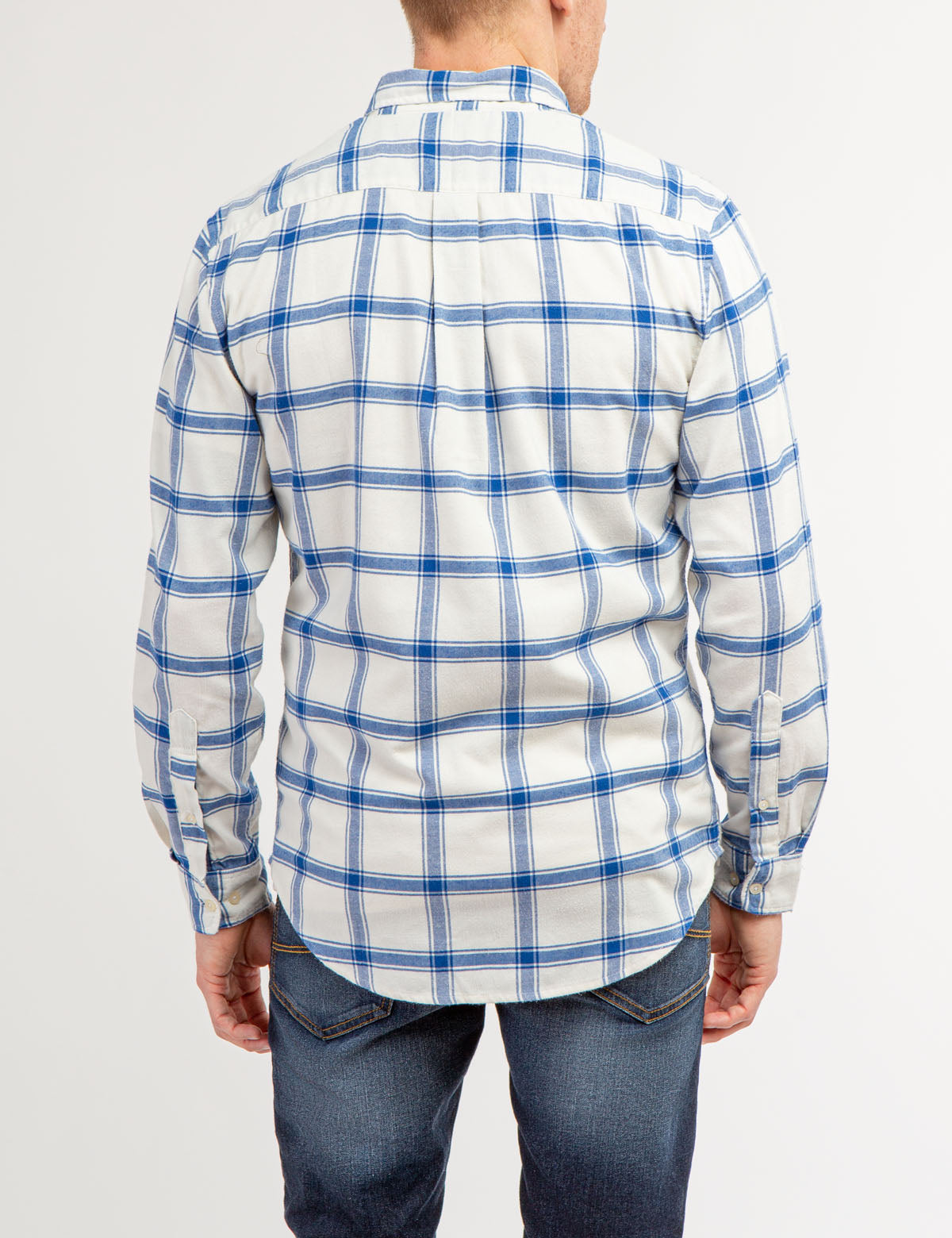 Yarn-Dye Plaid Shirt with Chest Pocket | Casual Men's Flannel