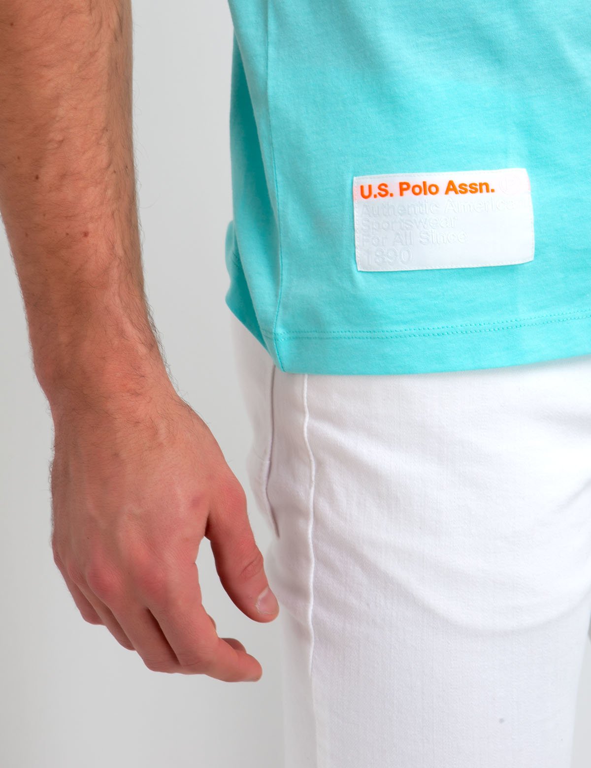 Men's Cotton Chest Stripe T-Shirt | U.S. Polo Assn.