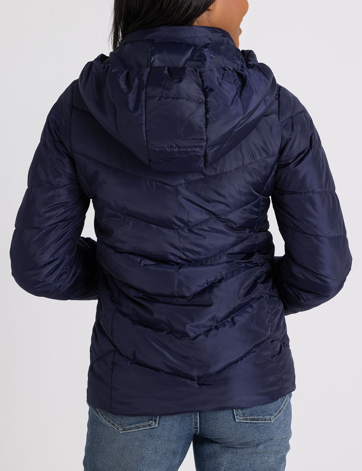 Chevron Hooded Jacket for Men & Women | Waterproof & Windproof