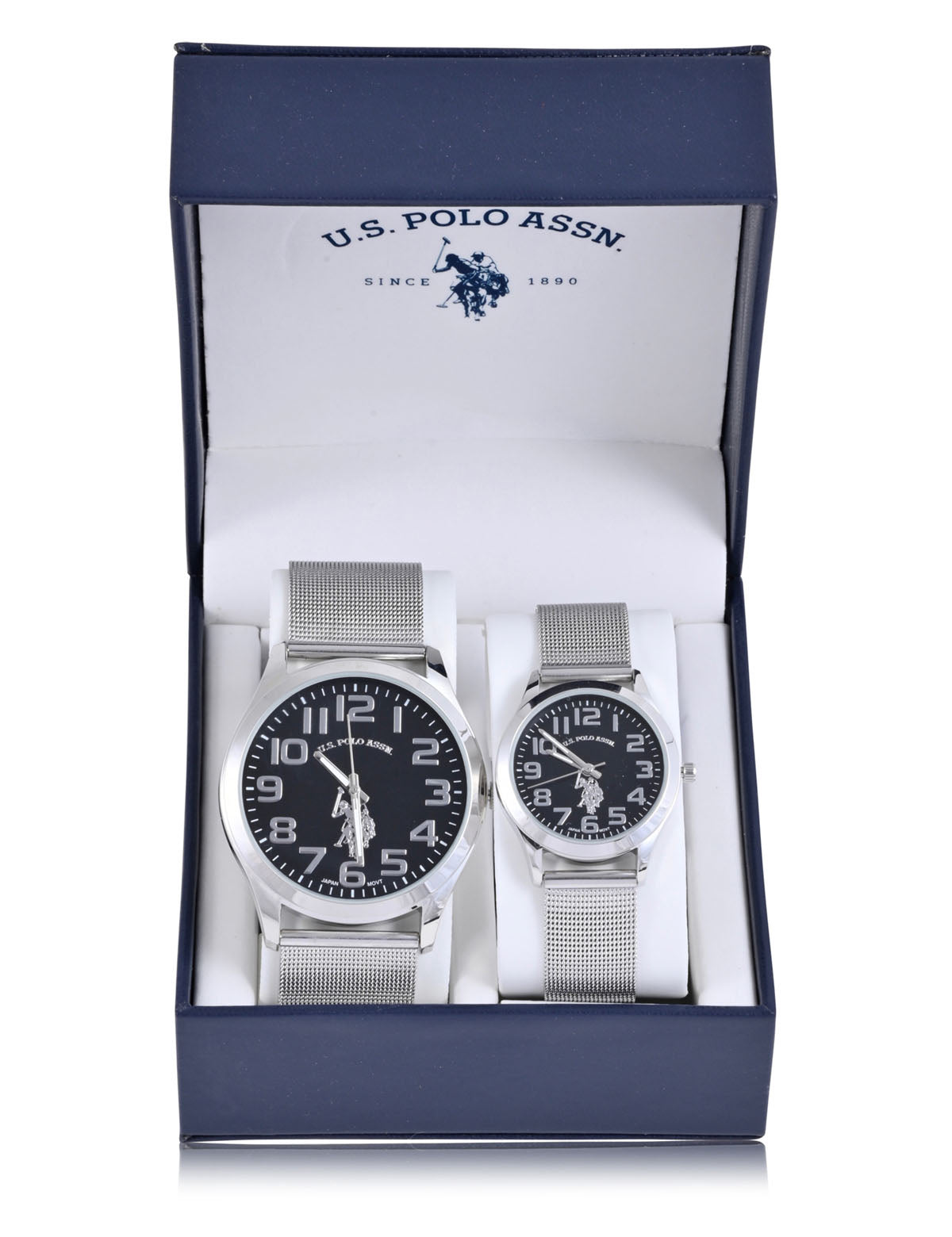 Classic Analog Watch with Mesh Strap Set | Timeless Style