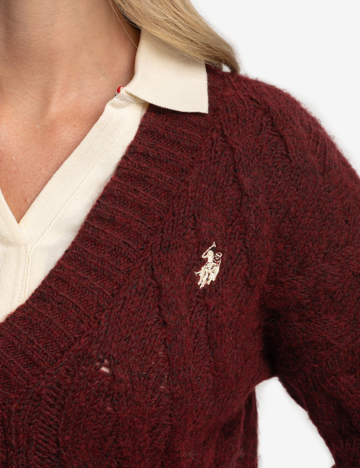 Classic Cable Knit Cardigan for Women | Cozy Winter Sweater