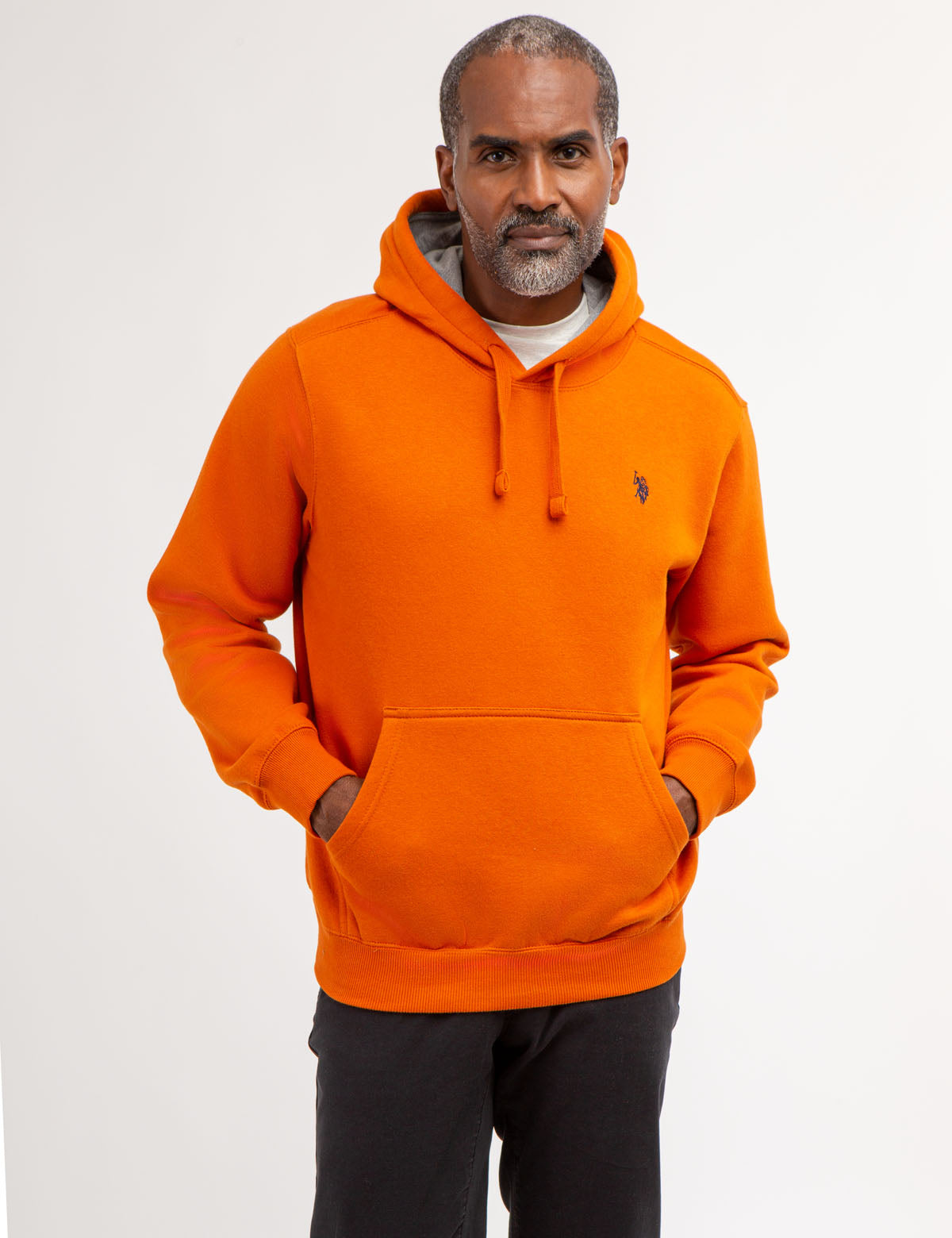 Classic Pullover Hoodie with Kangaroo Pockets & Drawstring Hood
