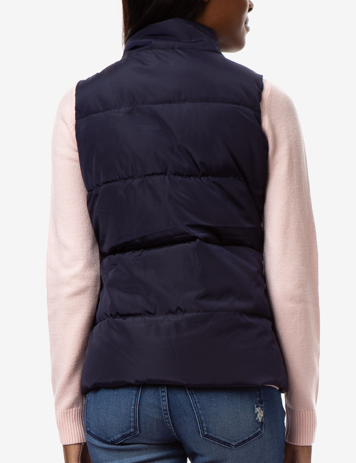 Classic Sleeveless Vest with Zipper & Pockets | Mock Neck Design