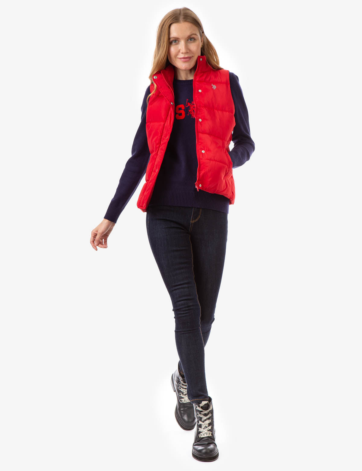 Classic Sleeveless Vest with Zipper & Pockets | Mock Neck Design