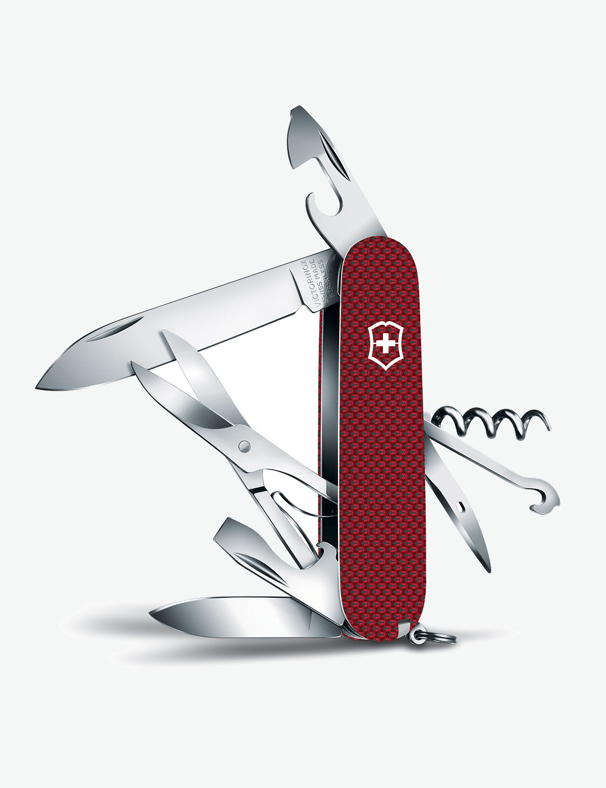 Swiss Army Knife with 14 Tools for Climbing & Hiking | Climber Mason
