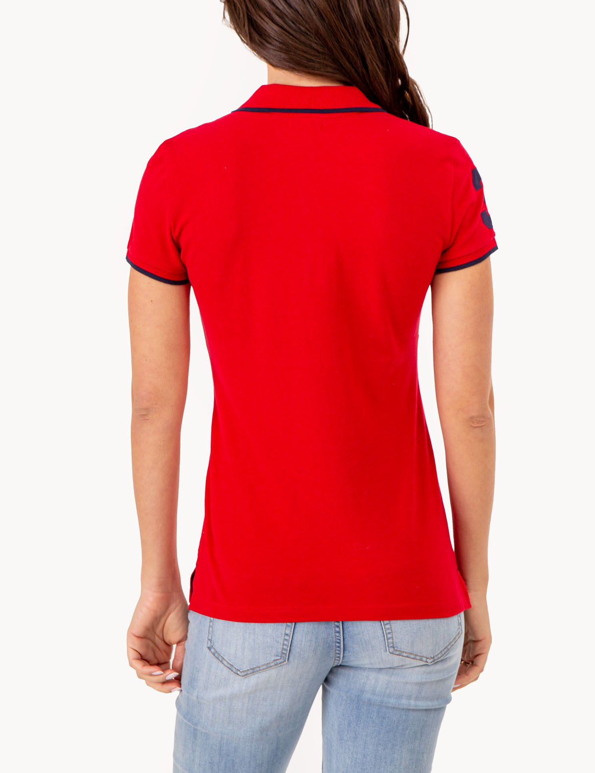 Colorblock Polo Shirt with Crest Logo | Classic Casual Wear