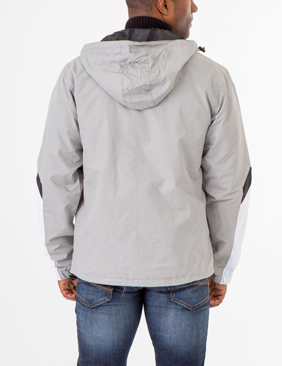 Colorblock Hooded Jacket for Men & Women | Windproof & Stylish