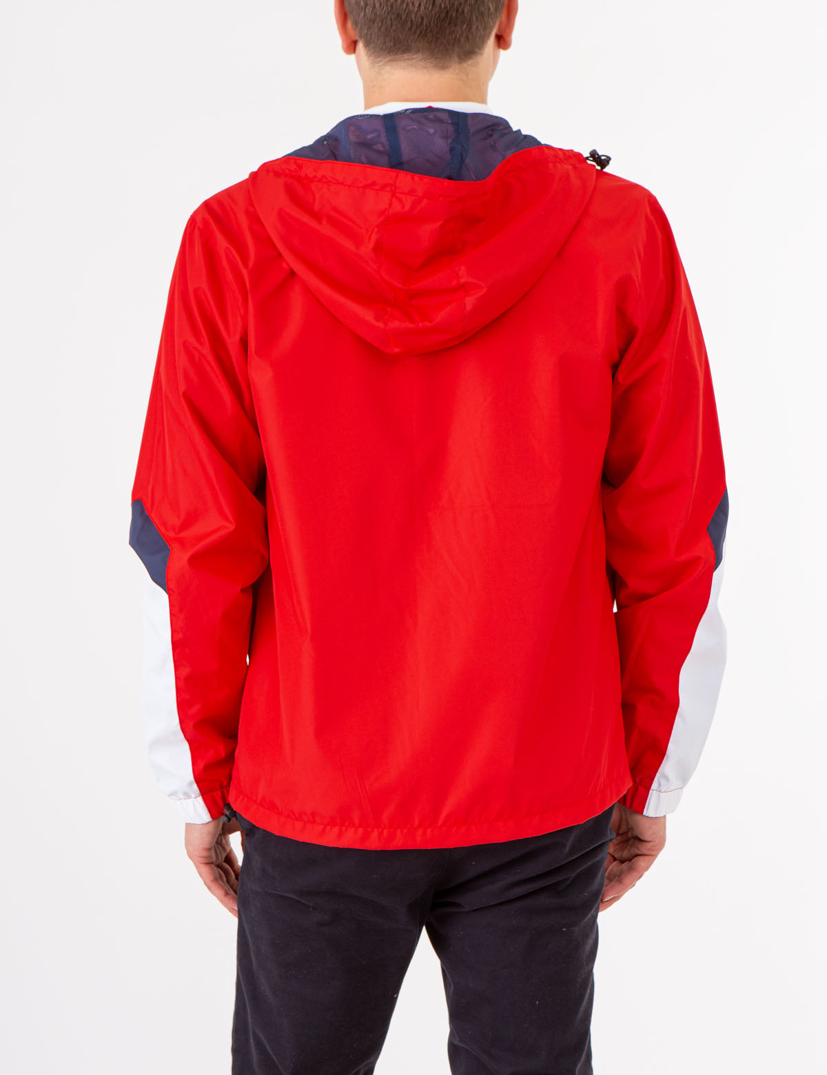 Colorblock Hooded Jacket for Men & Women | Windproof & Stylish