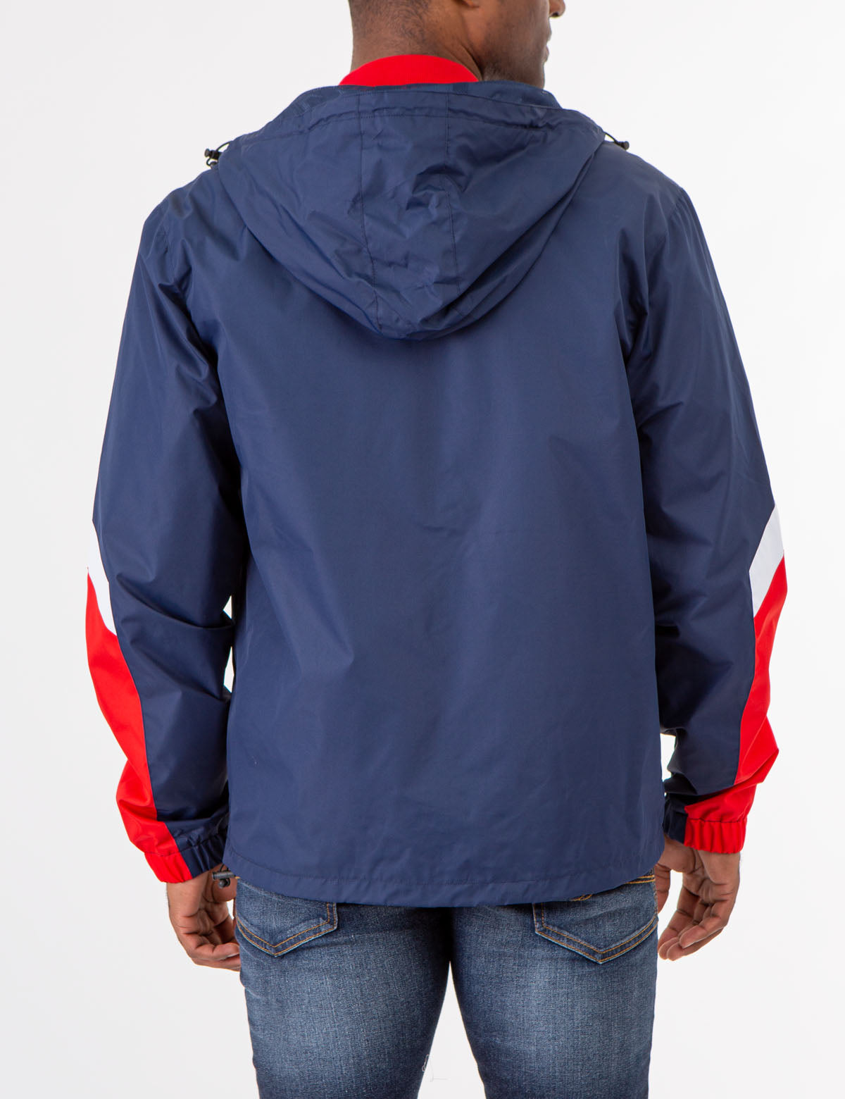 Colorblock Hooded Jacket for Men & Women | Windproof & Stylish