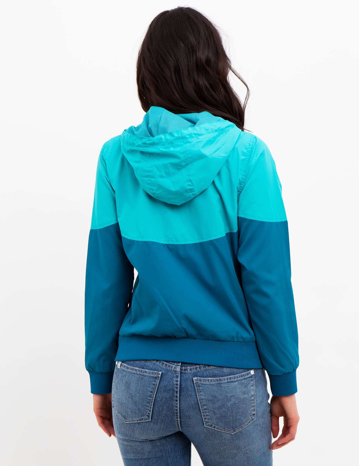 Colorblock Hooded Windbreaker Jacket for Outdoor & Travel