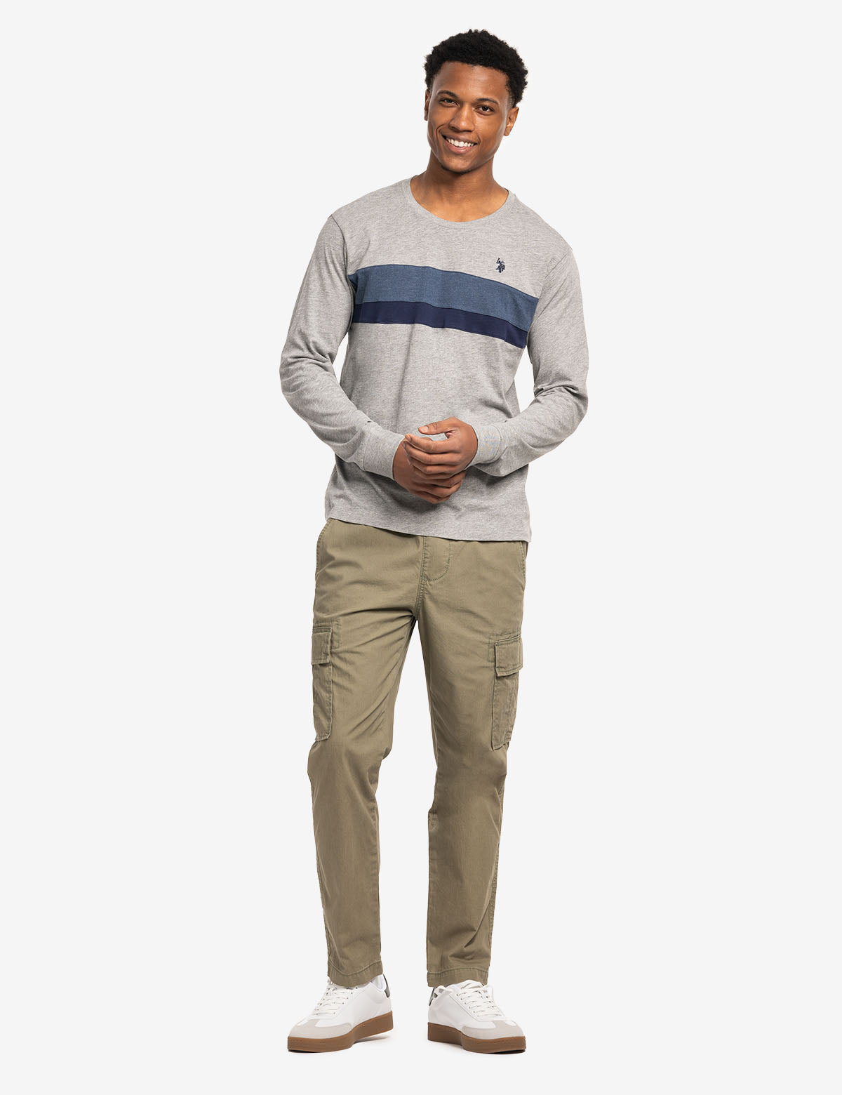 Colorblock Long Sleeve Jersey T-Shirt | Casual Comfort Fit