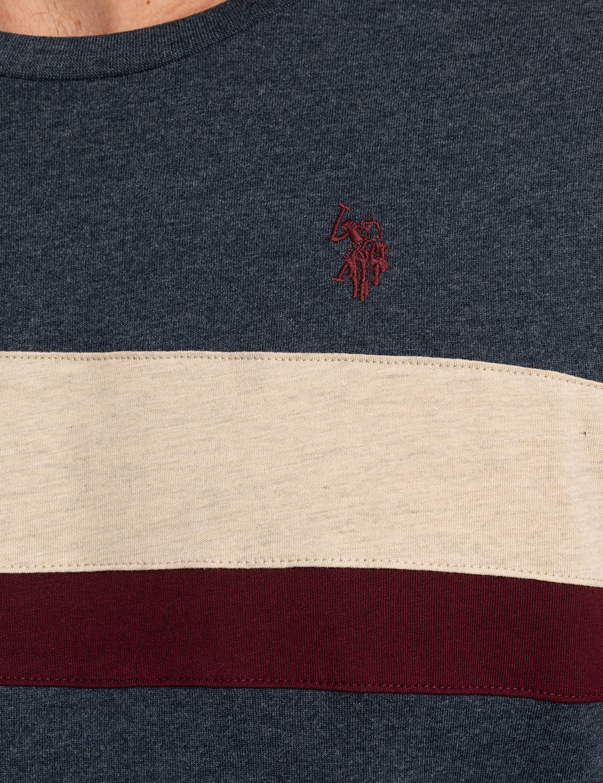 Colorblock Long Sleeve Jersey T-Shirt | Casual Comfort Fit