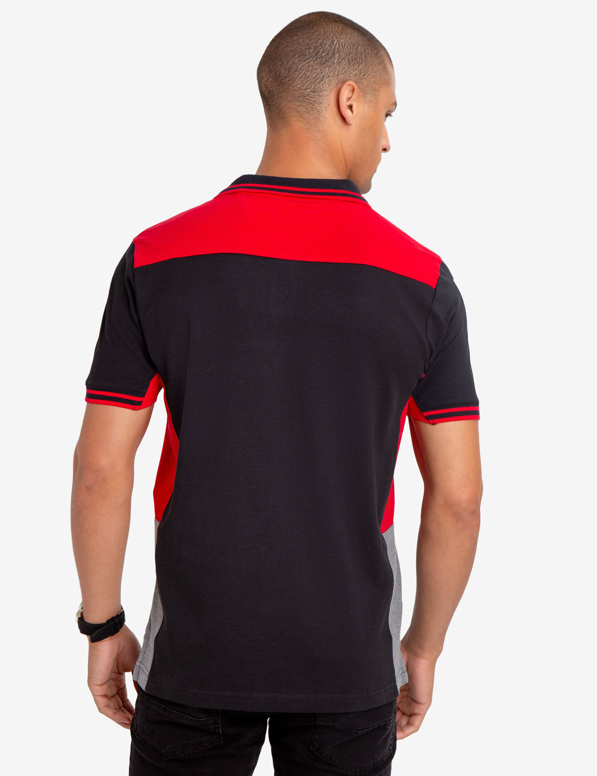 Colorblock Polo Shirt with USPA Patch & Vented Hems | U.S. Polo Assn.