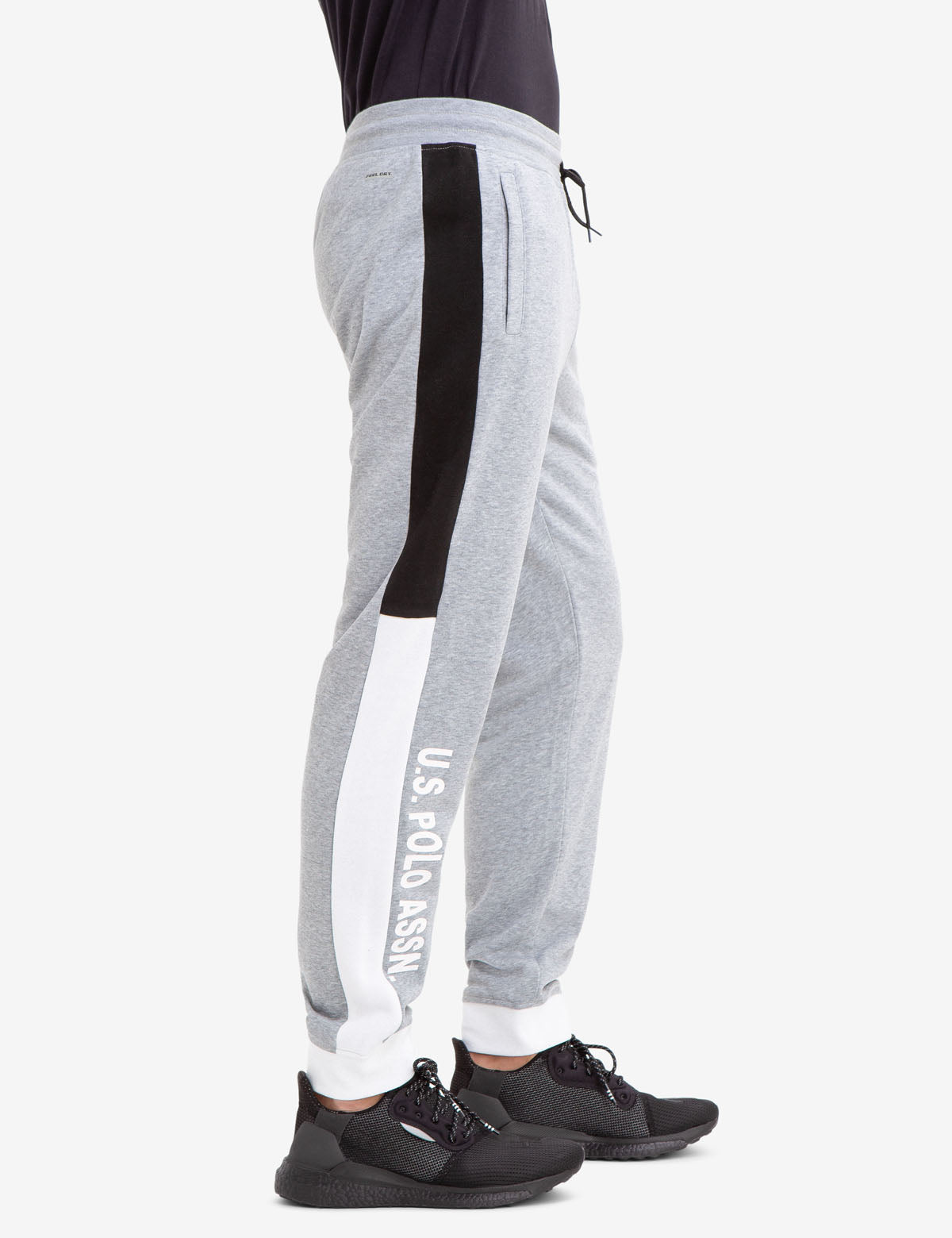 Colorblock Jogger Pants with Elastic Waist | U.S. Polo Assn.