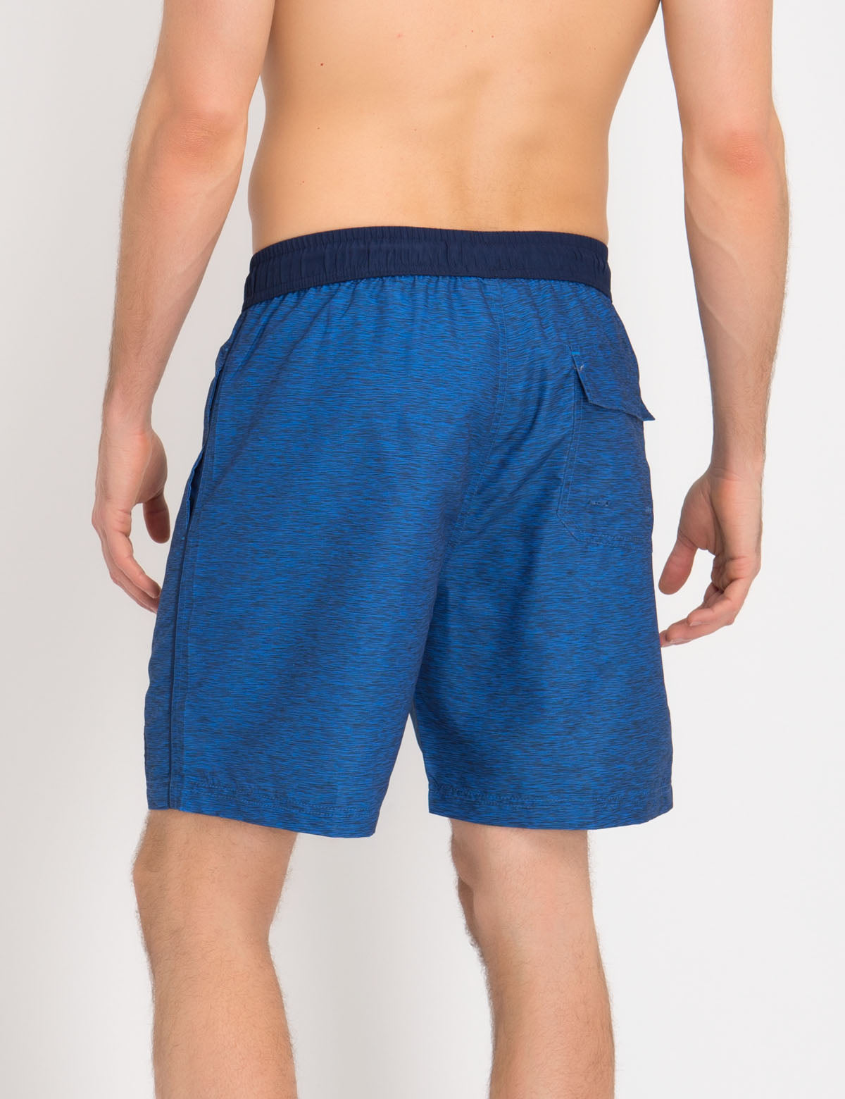 Contrast Waist Swim Trunks with Mesh Lining & Pockets | Quick-Dry