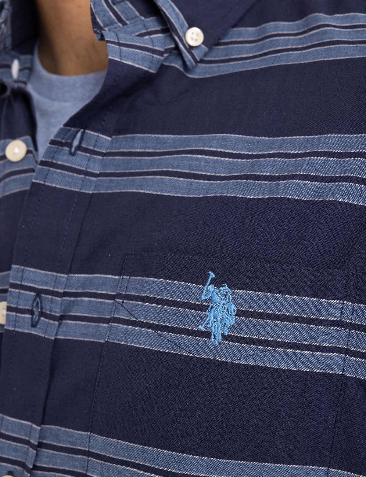 Triple Stretch Cotton Poplin Shirt | Comfort & Durability