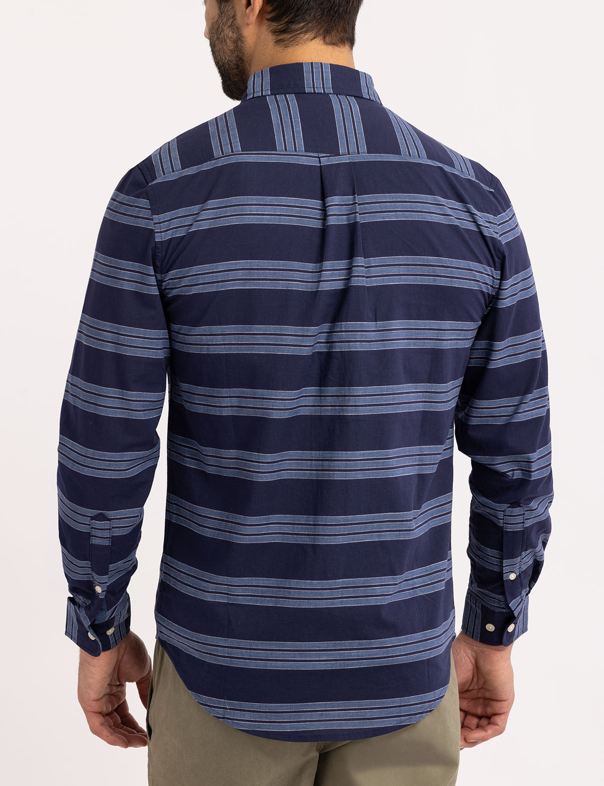 Triple Stretch Cotton Poplin Shirt | Comfort & Durability