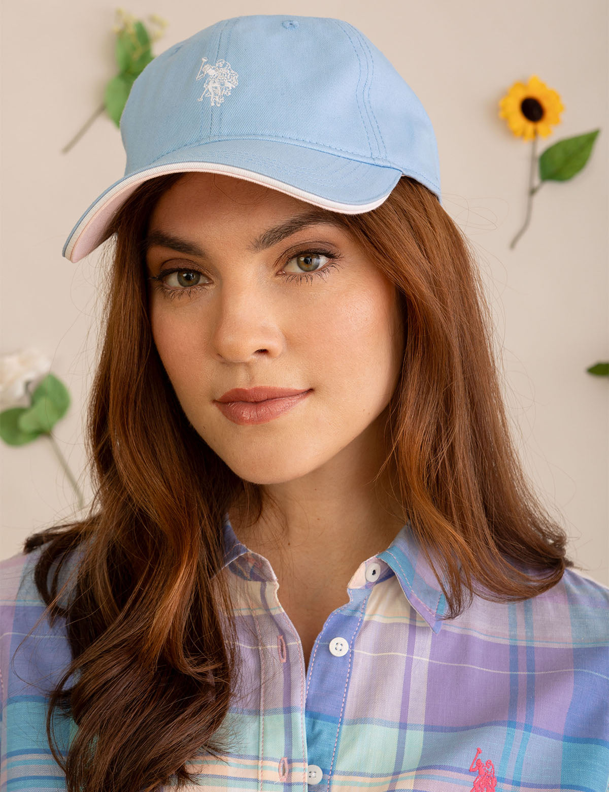 Women's Twill Logo Hat | Center Logo Design