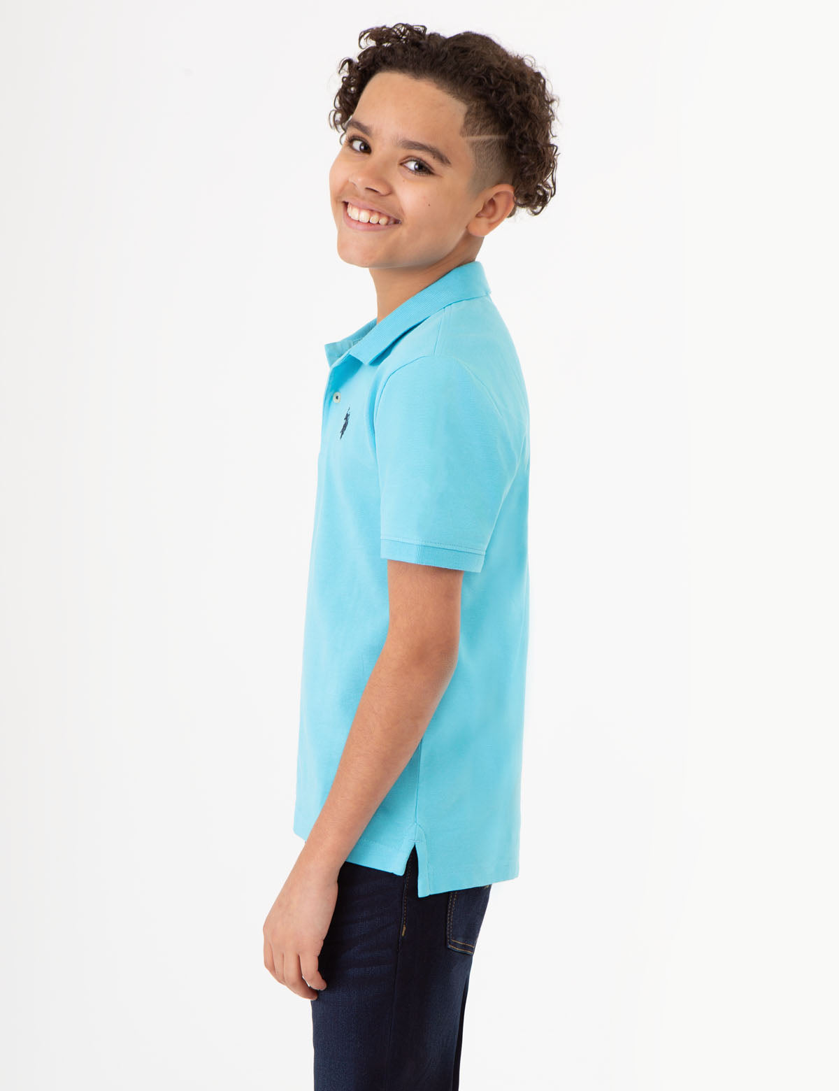 Boys Pique Polo Shirt | Breathable & Comfortable